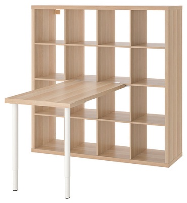 Стол письменный IKEA Master, 147х139x146 см, белый