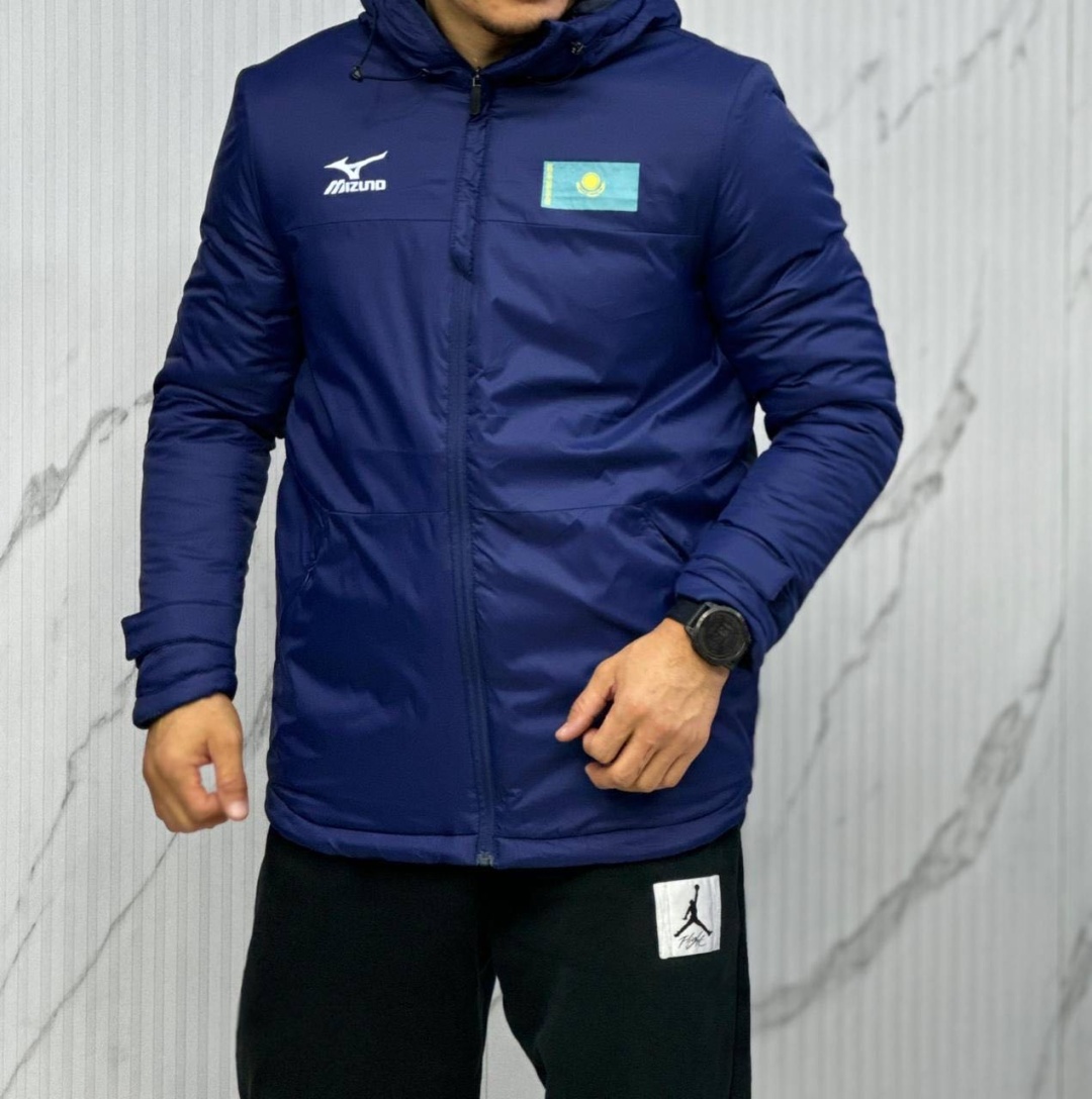 Демисезонная куртка Champion_kaz_shop темно-синий
