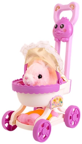 Интерактивная игрушка IVI кролик, 17 см