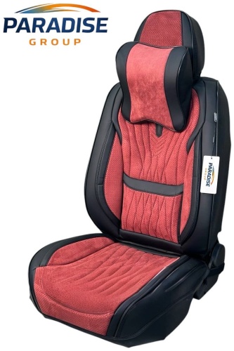 PARADISE GROUP Volkswagen Polo 2021-2025 бордовый, черный