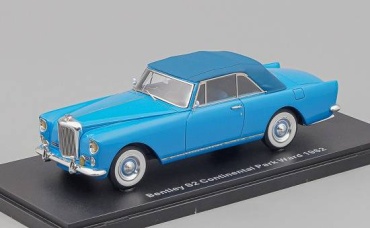 Bentley S2, 1962г, масштаб 1:43, производитель Esval