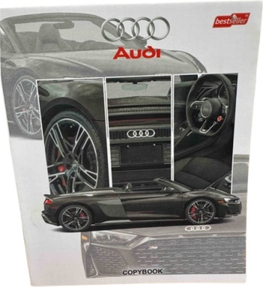 Общая тетрадь Bestseller Lux car, 36 л, А5, клетка, мягкая обложка, 1 шт