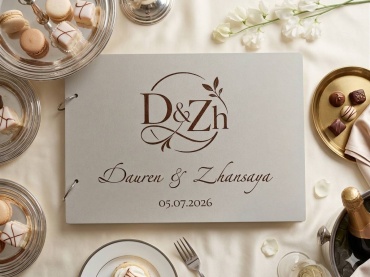 ANS craft фотоальбом Our Wedding свадебный формат 20x30