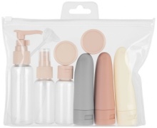 Флакон дорожный наливным путем пластик 80 9 шт