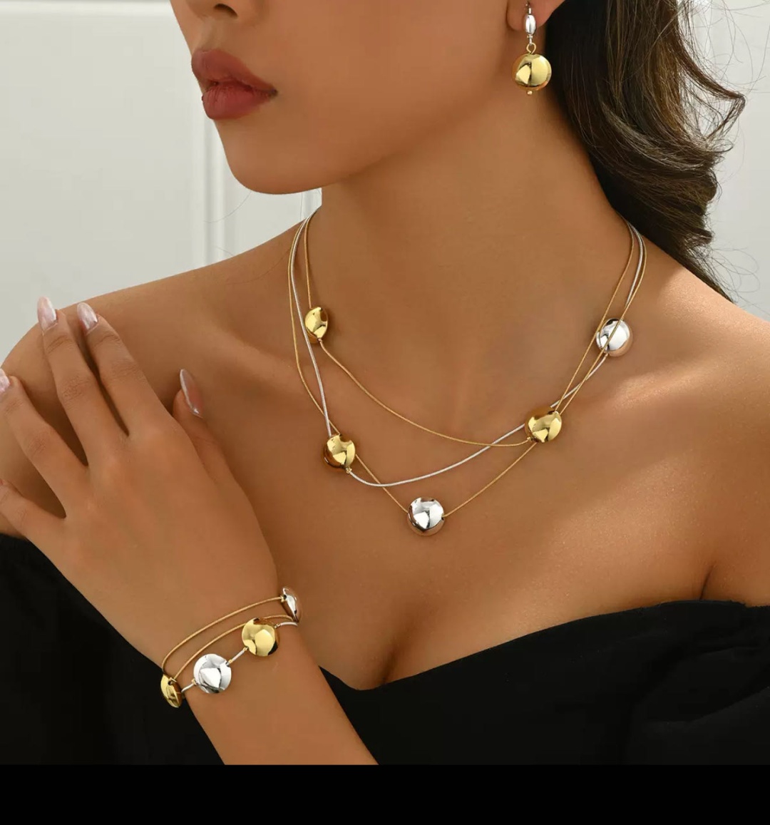 Luxury Jewelry бижутерный сплав, без вставок