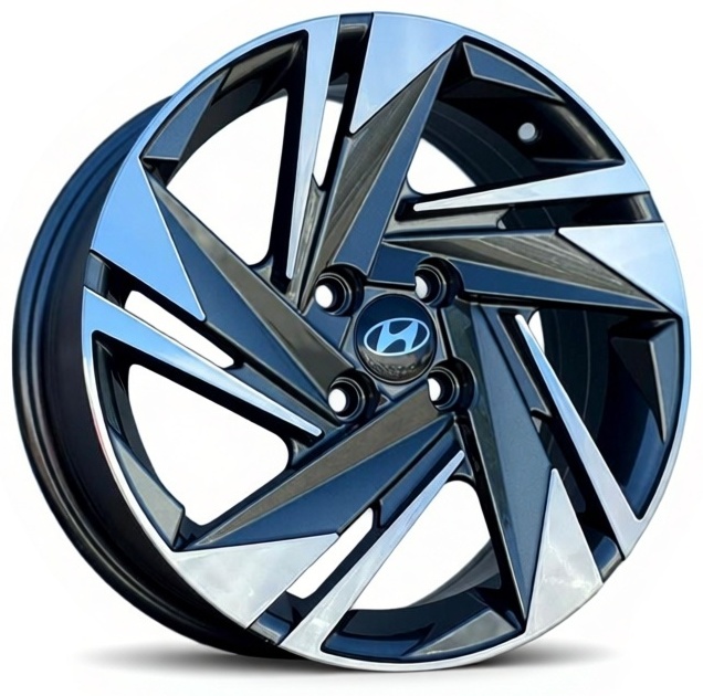 RNO Hyundai 6.5x16/4x100 D54.1 ET45 4 диска серебристый, графит