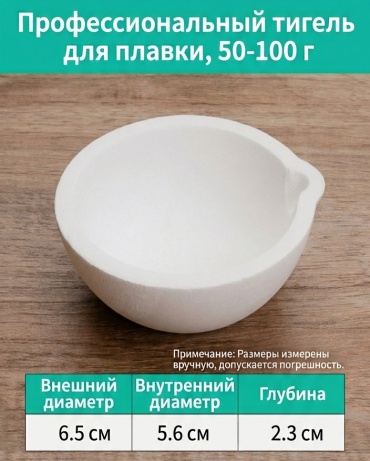 Тигель для отливки металла №5