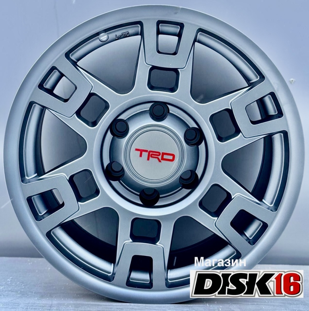 TRD Design 615 8x17/6x139.7 D106.1 ET5 4 диска серый