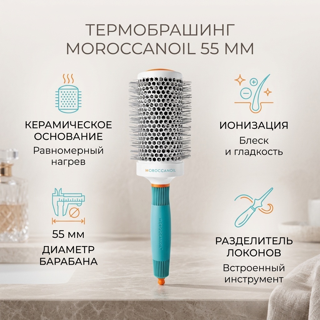 Moroccanoil термобрашинг 55