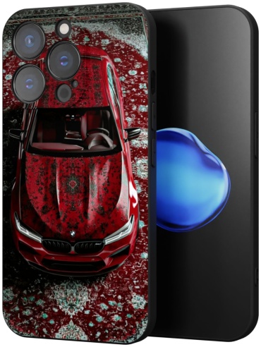 Чехол Mcover для Apple iPhone 15 Pro рисунок