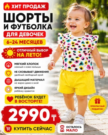 Комплект BABY DOSS желтый