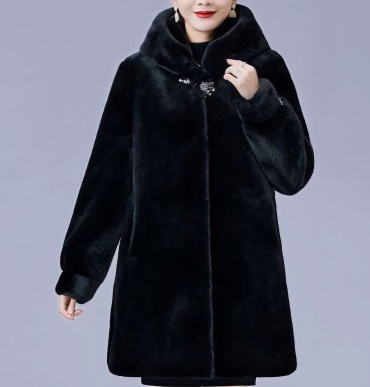 Шуба Fashion черный