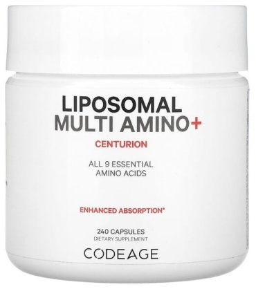Посттренировочный комплекс Codeage Liposomal Multi Amino + Sport neutral 240