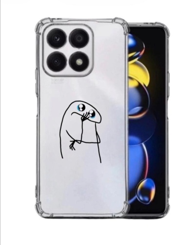 Чехол DiCase для Honor X6b прозрачный