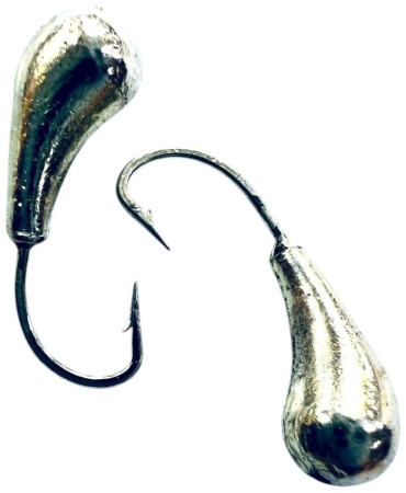 Мормышка TAIFUN уралка с отв.,цв. SILVER PLATED, d 5, вес 1,0 г