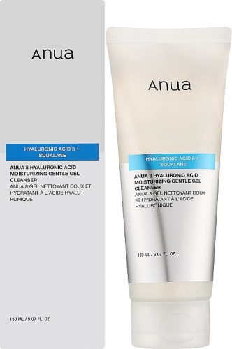 ANUA HYALURONIC ACID 8 + SQUALANE пенка 150 мл
