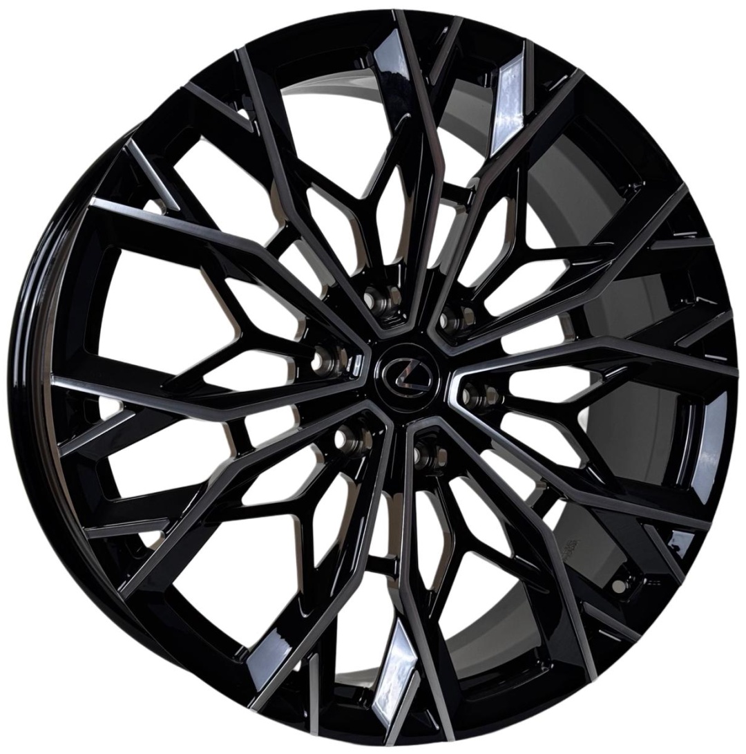 Wheels 08396DD 9x22/6x139.7 D100.1 ET35 4 диска черный, хром