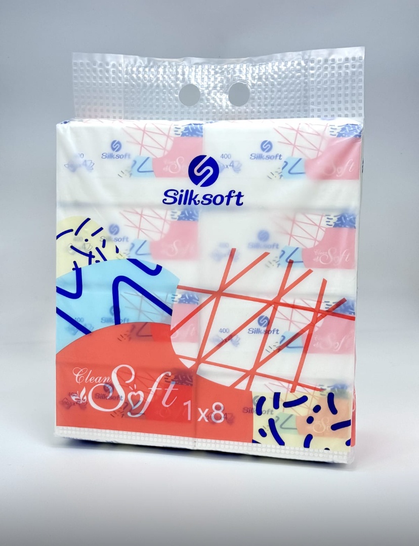 Бумажные платочки Silksoft 438224960 400 шт