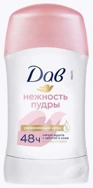 Dove Нежность пудры антиперспирант для женщин 40 г