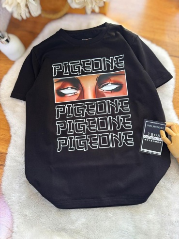 Футболка Эдисон Pigeone eyes Edison TMH_TREND.KZ черный