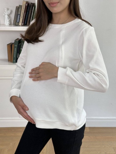 Лонгслив SweetMama белый