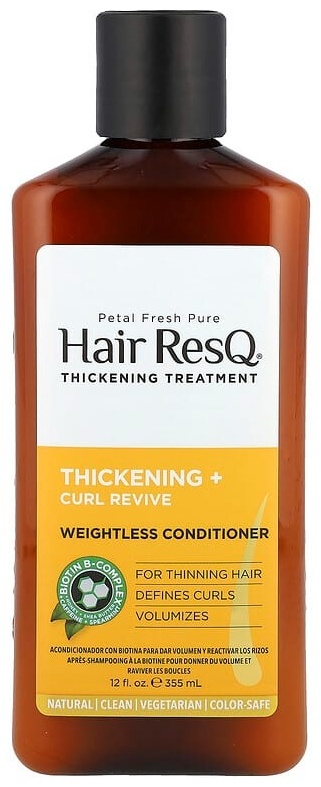 Petal Fresh Hair ResQ, невесомый кондиционер, для утолщения и восстановления локонов, 355 мл (12 жидк. унц.) кондиционер 355 мл
