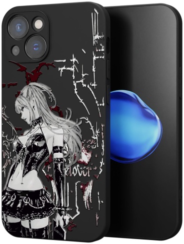 Чехол Mcover для Apple iPhone 15 Plus рисунок