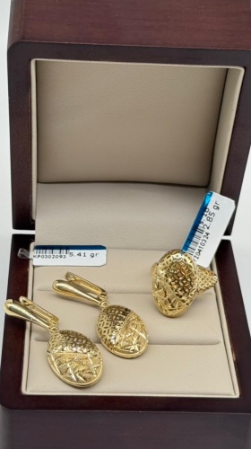 Italy Gold К54128518 вес 8.2 г золото, без вставок