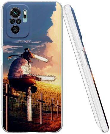 Чехол Mcover для Xiaomi Redmi Note 10, Redmi Note 10S, M5s рисунок