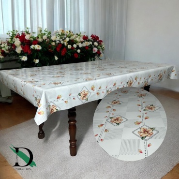 Скатерть DAMSKO evolution 300x140 см, полиэтилен, 1 шт