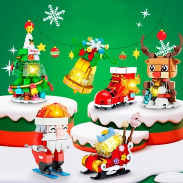 Конструктор Forange Christmas 30041949_FL, деталей 602 шт