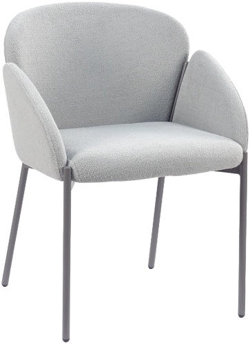 Стул SK Trade Mogi, 77x60x57 см, серый 1 шт.