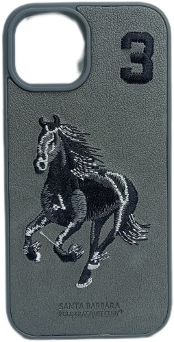 Чехол Santa Barbara Polo & Racquet Club для Apple iPhone 15 рисунок
