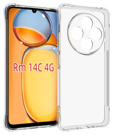 Чехол для Xiaomi Redmi 14C прозрачный