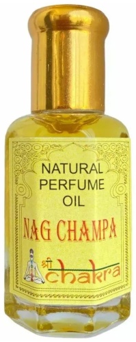 Chakra Nag Champa парфюмерное масло 10 мл, унисекс