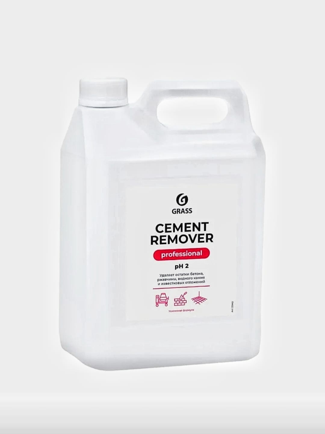 Жидкое средство 125442 Grass средство для очистки после ремонта Cement Remover, (канистра 5,8 кг)