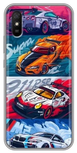 Чехол BAIKO для Xiaomi Redmi 9a рисунок