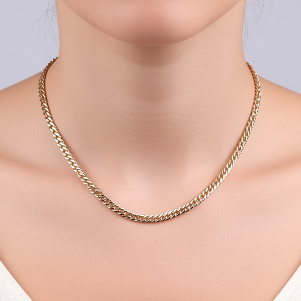 Цепь Xuping Jewelry длина 60 см бижутерный сплав без вставок