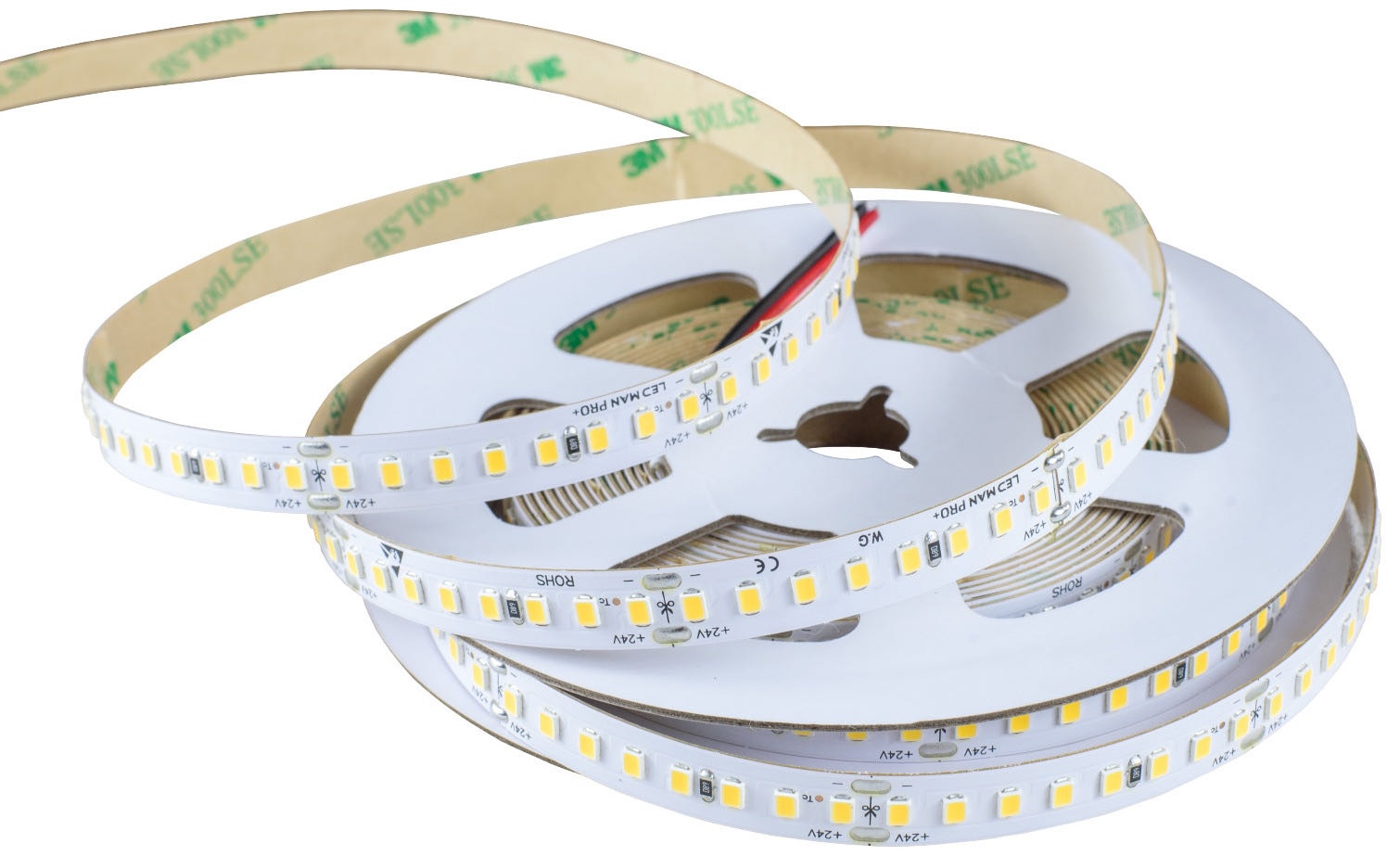 LED MAN PRO+,12Вт/м, 128д/м, 24В, 4000K, 5м/кат