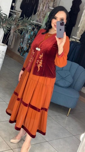Национальный костюм Marzhan85 коралловый