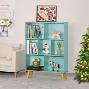 Стеллаж напольный 11 стульев 022516881, 80x24x110 см, голубой