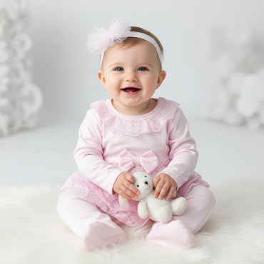 Комплект Mini born розовый, темно-розовый