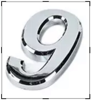 AAT цифра 9, пластик