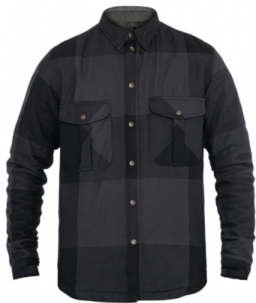 JOHN DOE Motoshirt черный, серый 48