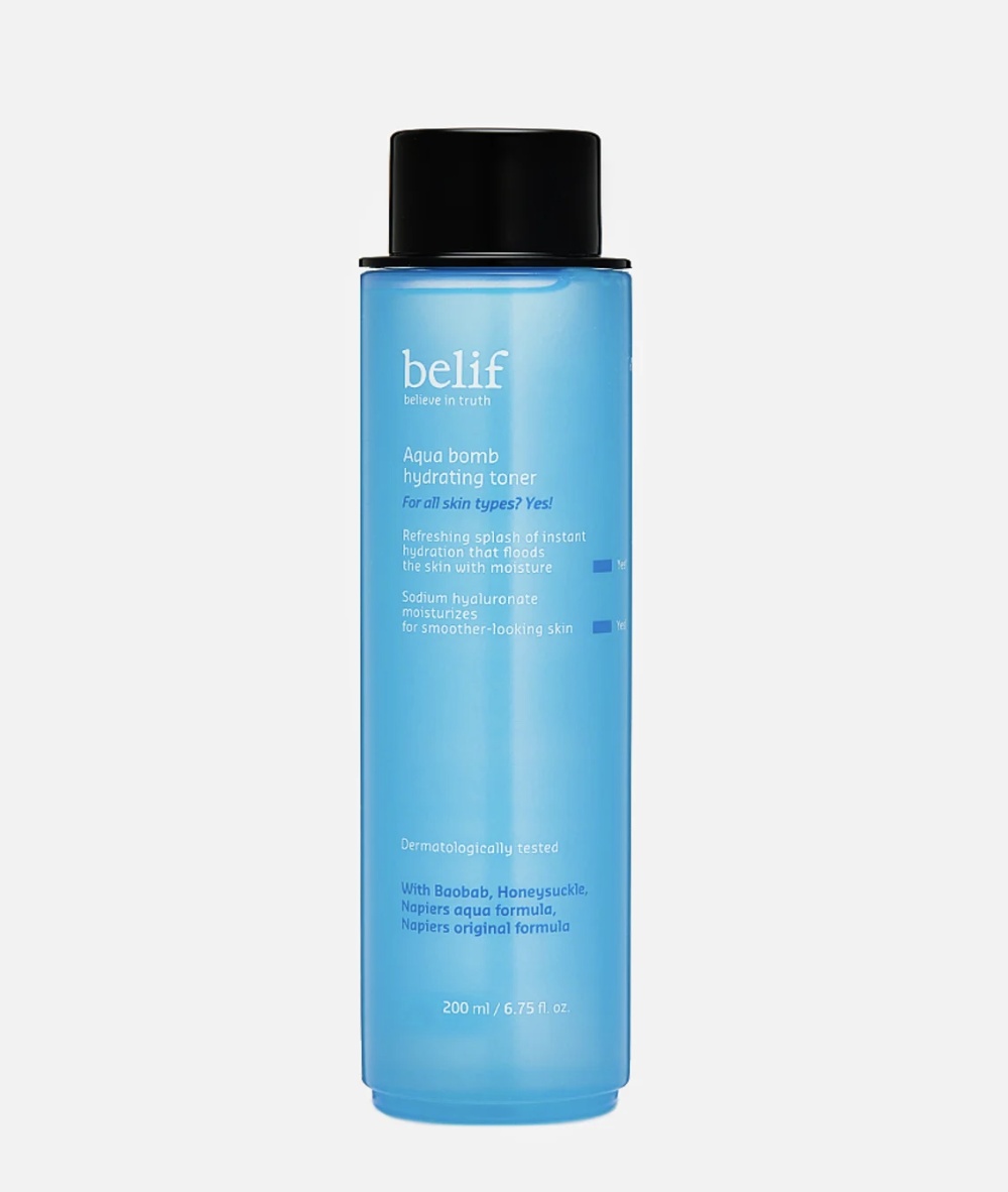 Belif тоник QUA BOMB HYDRATING TONER 200 мл