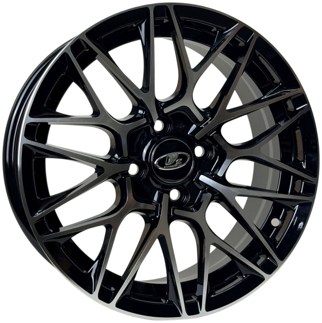 Wheels FBX039DD 6.5x15/4x98 D58.6 ET35 4 диска черный, хром
