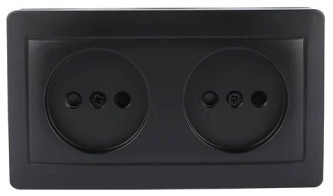 Розетка TEKLED 303-03094, черный
