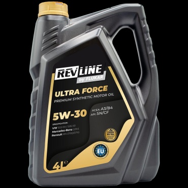 Полусинтетическое RevLine ULTRA FORCE SYNTHETIC 5W-30 4 л