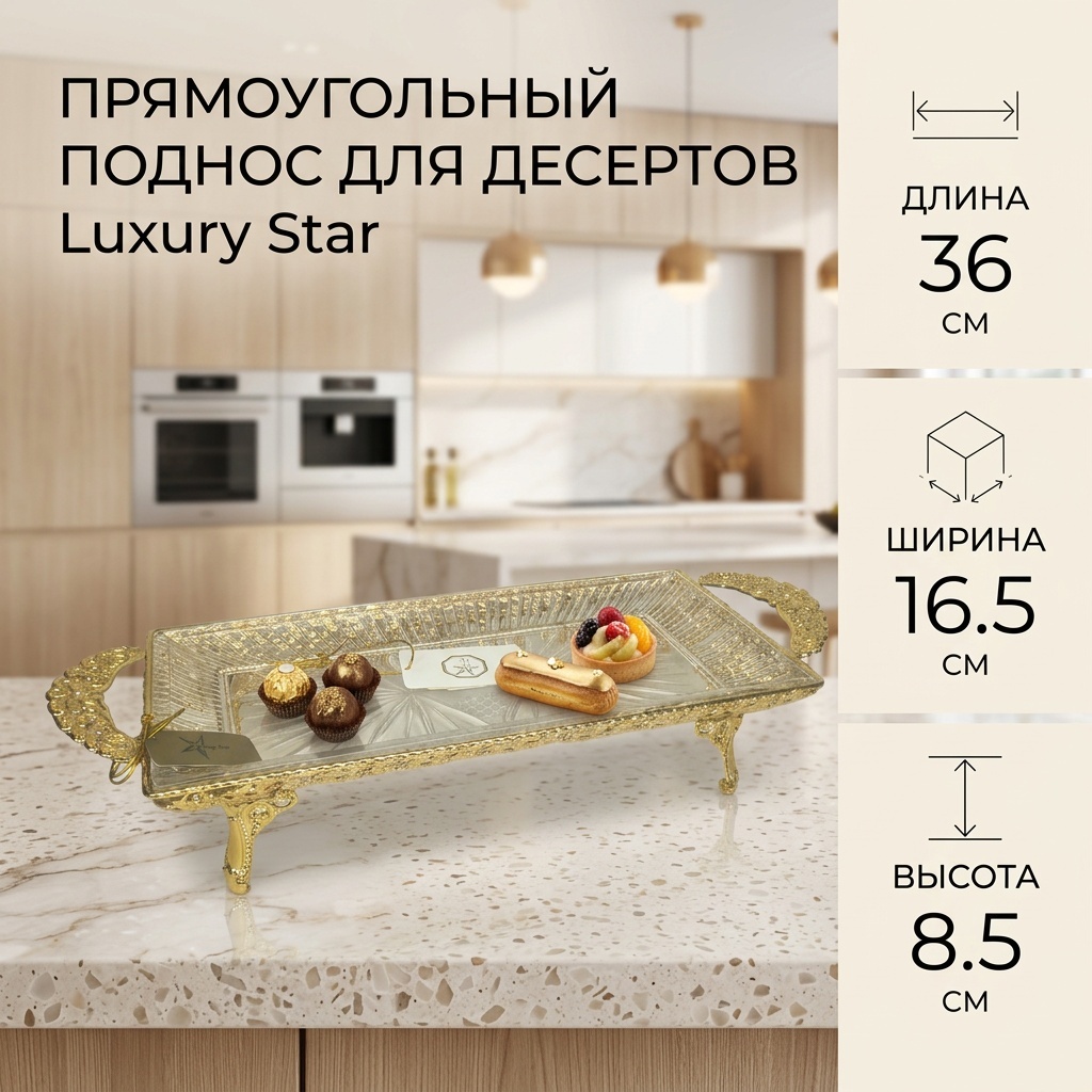 Холодница U21324/G прямоугольная 1 шт