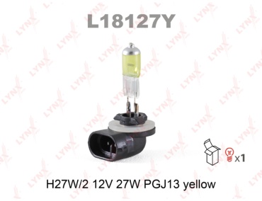 LYNXauto L18127Y накаливания P27W, 1 шт